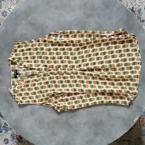 The Limited, Seeveless Blouse, Pink Pineapple, Med